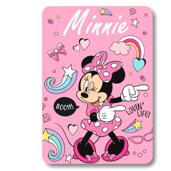 Παιδική Κουβέρτα Fleece Disney Minnie 100x140εκ MIN23-008