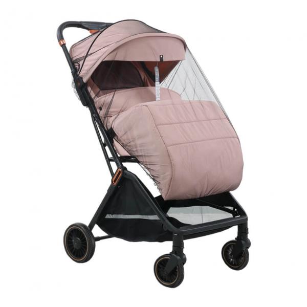 Καρότσι City Plus Automatic Powder Pink Bebe Stars 194-185