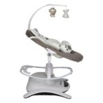 Κούνια Ηλεκτρική Imagine 2 in 1 Brown Bebe Stars 255-182