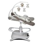 Κούνια Ηλεκτρική Imagine 2 in 1 Brown Bebe Stars 255-182