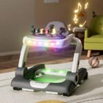 Περπατούρα-Στράτα Train 3 in 1 Grey Bebe Stars 4240