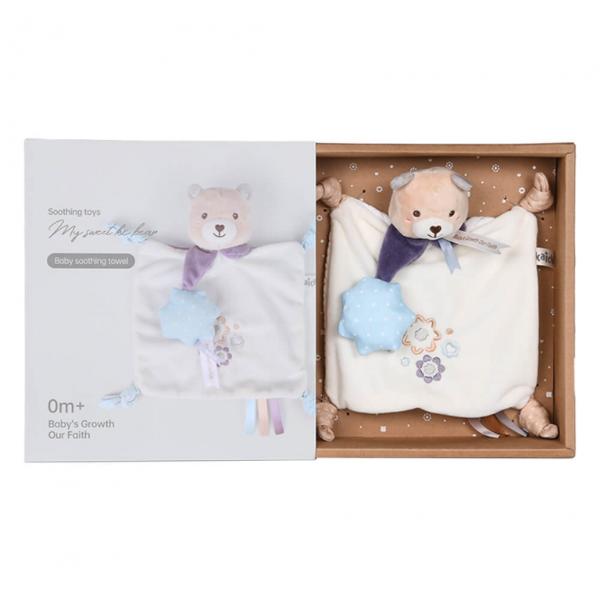Μαλακό Teddy Flower Νάνι Cuddle Bebe Stars 60-107