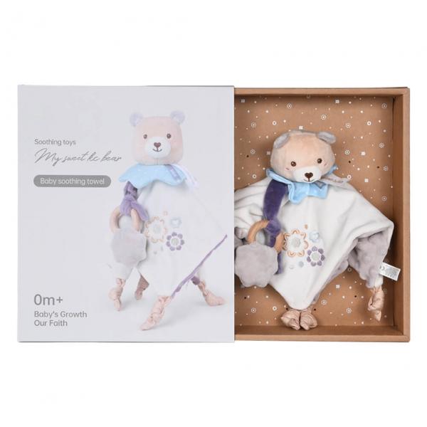 Μαλακό Teddy Flower Νάνι Cuddle & Teether Bebe Stars 60-108