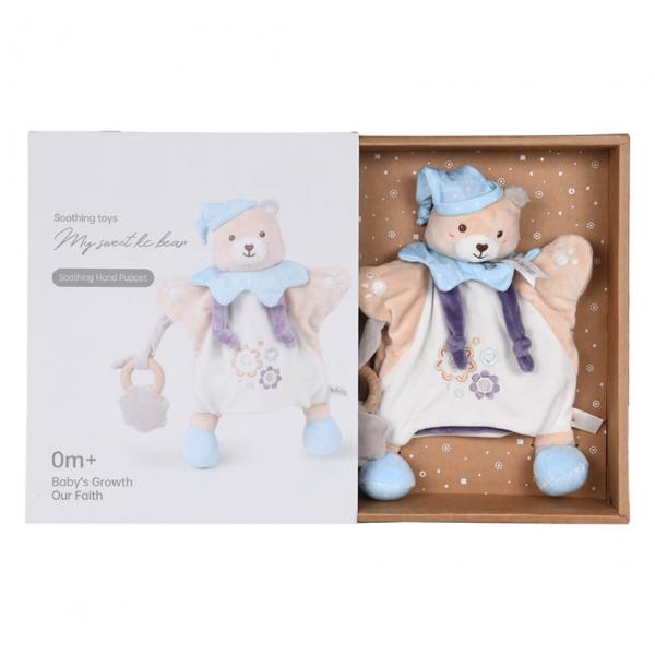 Μαλακό Teddy Flower Νάνι Cuddle & Puppet Bebe Stars 60-109