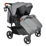 Καρότσι Διδύμων Double Trouble Grey Bebe Stars 7901-186