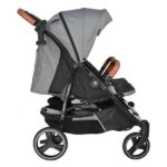 Καρότσι Διδύμων Double Trouble Grey Bebe Stars 7901-186