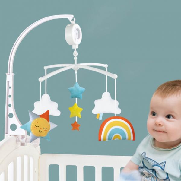 Κρεμαστό Μουσικό Παιχνίδι Rainbow Bebe Stars 854-100