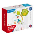 Κρεμαστό Μουσικό Κρεβατιού Με Προβολέα Frog Bebe Stars 861-174