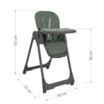 Καρεκλάκι Φαγητού Milk Mint Bebe Stars 866-174