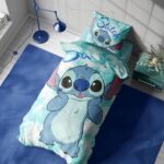Σετ Σεντόνια 2τμχ. Disney Home Stitch 160X240 Turquoise 12252