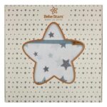 Σετ Σεντόνια 3τμχ Grey Stars Bebe Stars 201-184