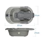 Μπανιέρα Bubble Grey Bebe Stars 23-186
