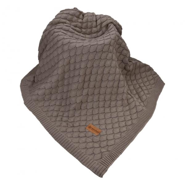 Κουβέρτα Κούνιας Πλεκτή Beige Bebe Stars 308-182