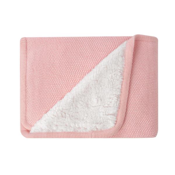 Πλεκτή Κουβέρτα Αγκαλιάς Sherpa Dream Big Pink 75x100 Kikka Boo 31103010046
