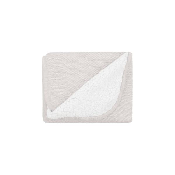 Πλεκτή Κουβέρτα Αγκαλιάς Sherpa Dream Big Beige 75x100 Kikka Boo 31103010048