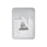 Κουβέρτα κούνιας βελουτέ 110×140cm Seally Me Grey Kikka Boo 31103020154