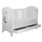 Κρεβάτι Azure White Bebe Stars 450-02