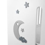 Κρεβάτι Azure White Bebe Stars 450-02