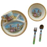 Σετ φαγητού 5τμχ. Bebe Stars 702-Bunny