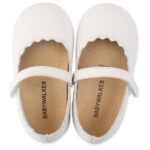 Βαπτιστικές Δερμάτινες Μπαλαρίνες BABYWALKER Λευκό BW4597