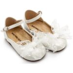 Βαπτιστικές Δερμάτινες Μπαλαρίνες BABYWALKER Εκρού BW4853