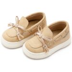 Παπούτσια Βαπτιστικά Καστόρινα Loafers BABYWALKER Μπεζ EXC5295