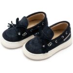 Παπούτσια Βαπτιστικά Καστόρινα Loafers BABYWALKER Μπλε EXC5295