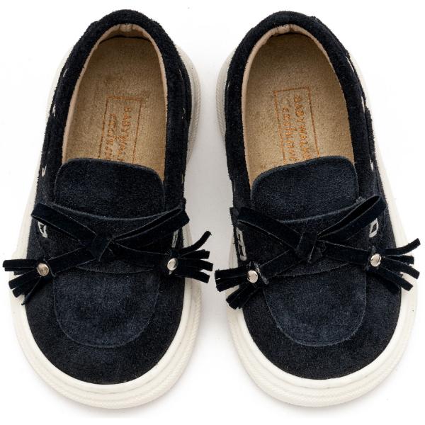 Παπούτσια Βαπτιστικά Καστόρινα Loafers BABYWALKER Μπλε EXC5295