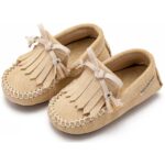 Παπούτσια Βαπτιστικά Καστόρινα Loafers BABYWALKER Μπεζ EXC5298