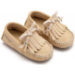 Παπούτσια Βαπτιστικά Καστόρινα Loafers BABYWALKER Μπεζ EXC5298