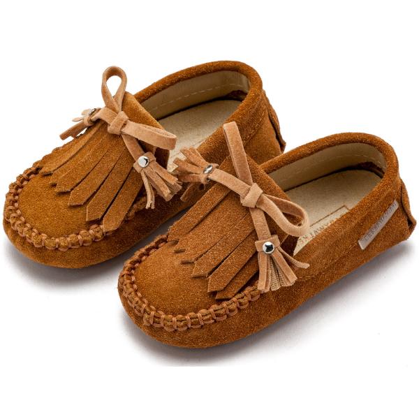 Παπούτσια Βαπτιστικά Καστόρινα Loafers BABYWALKER Ταμπά EXC5298