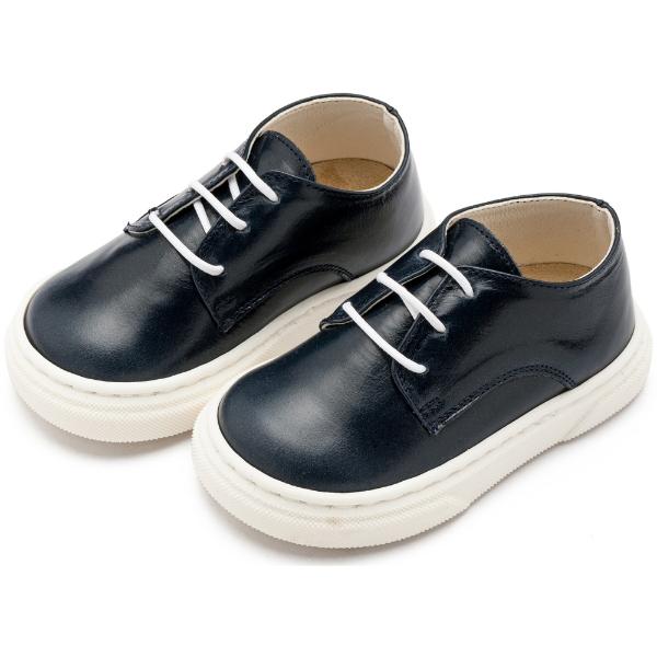 Παπούτσια Βαπτιστικά Δερμάτινα Sneakers BABYWALKER Μπλε EXC5299