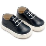 Παπούτσια Βαπτιστικά Δερμάτινα Sneakers BABYWALKER Μπλε EXC5299