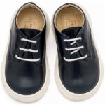 Παπούτσια Βαπτιστικά Δερμάτινα Sneakers BABYWALKER Μπλε EXC5299