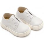 Παπούτσια Βαπτιστικά Δερμάτινα Sneakers BABYWALKER Λευκό EXC5299