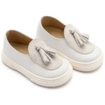 Παπούτσια Βαπτιστικά Δερμάτινα Loafers BABYWALKER Λευκό EXC5300