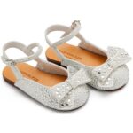 Βαπτιστικές Δερμάτινες Μπαλαρίνες BABYWALKER Λευκό Πάγου EXC5872