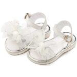 Βαπτιστικά Δερμάτινα Πέδιλα BABYWALKER Λευκό EXC5879
