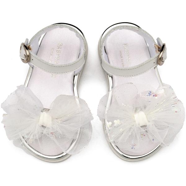 Βαπτιστικά Δερμάτινα Πέδιλα BABYWALKER Λευκό EXC5879