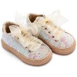 Βαπτιστικά Υφασμάτινα Sneakers BABYWALKER Nude EXC5882