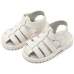 Βαπτιστικά Δερμάτινα Πέδιλα BABYWALKER Λευκό GR0099
