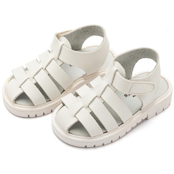 Βαπτιστικά Δερμάτινα Πέδιλα BABYWALKER Λευκό GR0099