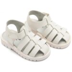 Βαπτιστικά Δερμάτινα Πέδιλα BABYWALKER Λευκό GR0099