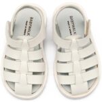 Βαπτιστικά Δερμάτινα Πέδιλα BABYWALKER Λευκό GR0099