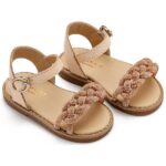 Βαπτιστικά Δερμάτινα Πέδιλα BABYWALKER Nude GR0101