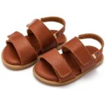 Βαπτιστικά Δερμάτινα Πέδιλα BABYWALKER Ταμπά GR0112