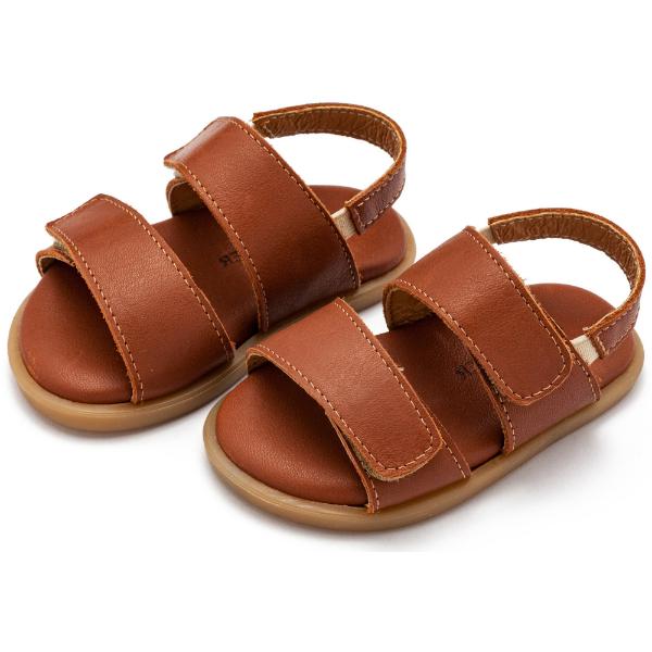 Βαπτιστικά Δερμάτινα Πέδιλα BABYWALKER Ταμπά GR0112