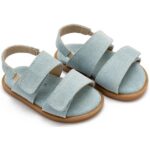 GR0112 MINERAL1 BABYWALKER Βαπτιστικά Δερμάτινα Πέδιλα BABYWALKER Γαλάζιο GR0112