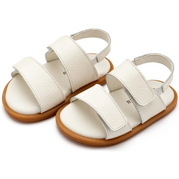 Βαπτιστικά Δερμάτινα Πέδιλα BABYWALKER Λευκό GR0112