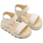 Βαπτιστικά Δερμάτινα Πέδιλα BABYWALKER Εκρού GR0113